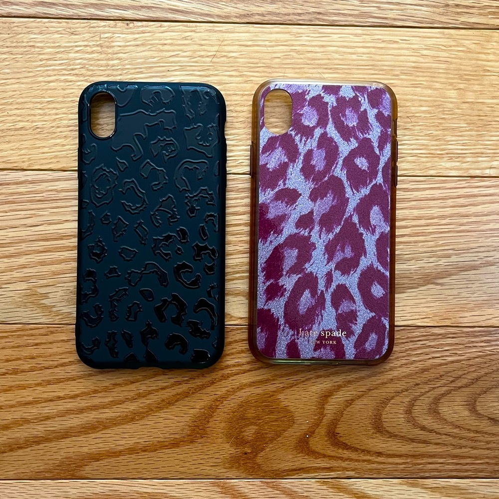 2 Leopard Print iPhone XR Cases
